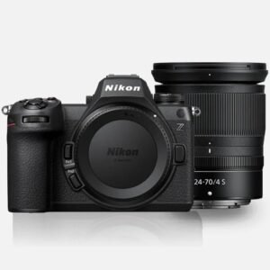 Nikon Digital Camera Z 6III Body with NIKKOR Z 24-70mm f/4 S Lens - Full-Frame Mirrorless, 24.5MP, 4K UHD Video, Fast Autofocus, in-Body Stabilization