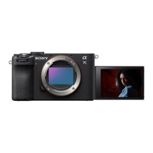 Sony Alpha ILCE-7CM2 Full-Frame Interchangeable-Lens Mirrorless vlog Camera (Body Only) | Made for Creators | 33.0 MP | Artificial Intelligence Based Autofocus | 4K 60p Recording - Black