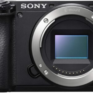 Sony Alpha ILCE 6100 24.2 MP Mirrorless Digital SLR Camera Body only | APS-C Sensor | Fast Auto Focus, Real-time Eye AF, Real-time Tracking | 4K Vlogging Camera - Black