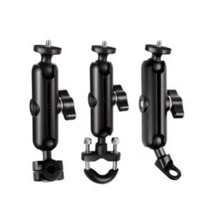 ZYVIA Motorcycle Bicycle Handlebar Mirror Mount for GoPro & Action Cameras