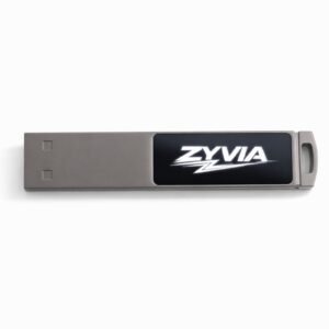 Zyvia Pulse P32 32GB USB 3.0 Flash Drive | LED Glow Metal Pendrive | High-Speed Data Transfer | Premium Floating Display Box | Shockproof & Durable | Plug. Glow. Go | 2-Year Warranty